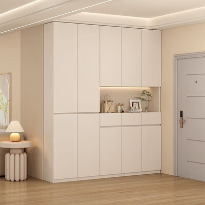 梓枔定制奶油风鞋柜120x36x200右抽屉款好不好(梓枔定制奶油风鞋柜120x36x200右抽屉款体验效果好吗)-图片5