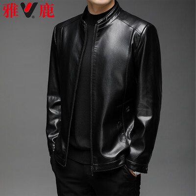 雅鹿皮草怎么样(雅鹿立领皮夹克男商务休闲男士皮夹克值得手入吗)-图片6