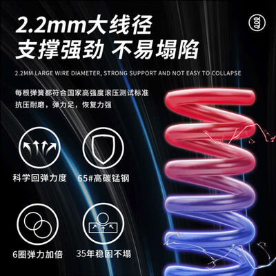 金席梦床垫怎么样（金席梦保 D款乳胶床垫180*200cm独立袋弹簧床垫评测说真相）-图片3