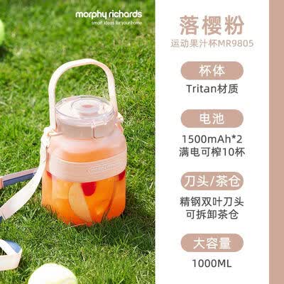 摩飞 便携果汁杯 500ml MR9805