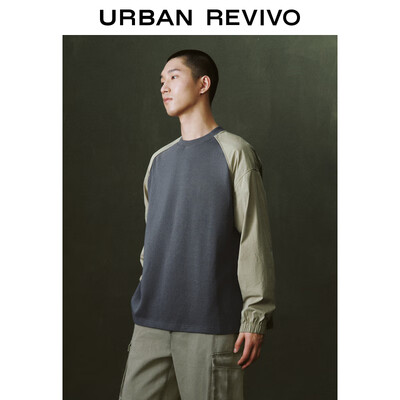 UR男士撞色卫衣UML440010深灰L运动男装靠谱吗,揭秘内幕（ur男装什么档次）