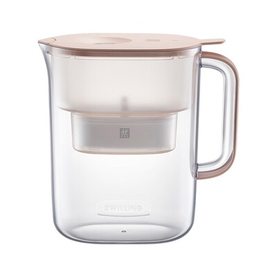 双立人家用滤水壶3.5L大容量 含滤芯/1027671白色1027382粉色