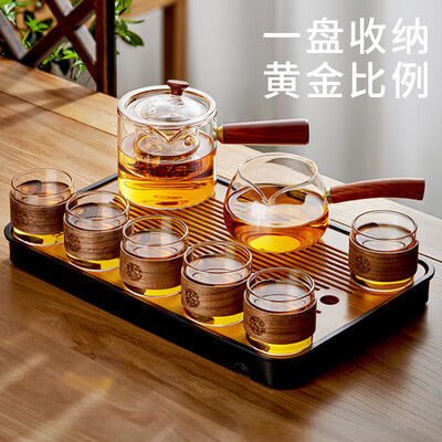 泥也玻璃茶具整套高档茶盘功夫茶具靠谱吗,揭秘内幕（泥茶壶是怎么做的）