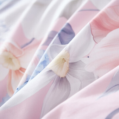 恒源祥 缤纷花影全棉活性四件套 TBK2037 被套200*230cm