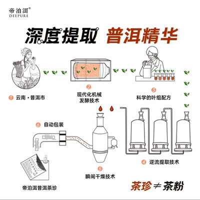 帝泊洱 珍甘醇味普洱茶 40支 速溶茶粉好不好（帝泊洱 珍甘醇味普洱茶 40支 速溶茶粉靠谱吗,揭秘内幕）-图片5