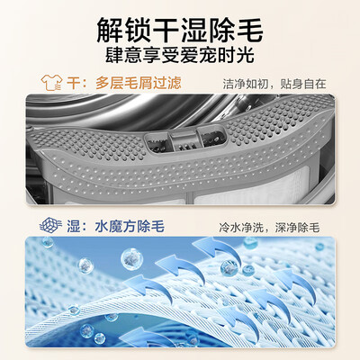 小天鹅洗哄一体滚筒洗衣机哪款好（小天鹅10KG洗烘套装TG100V618PLUS+617MAX滚筒洗衣机到底如何,值得入手吗）-图片5