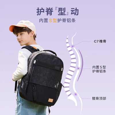 Gmt for kids 护脊双肩书包 暗夜传说 5-9年级护脊书包到底如何,值得入手吗（护脊书包哪款好）-图片2