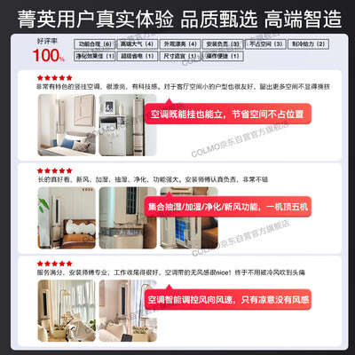 COLMO天墅小2匹变频空调挂机柜挂两用机柜空调质量烂不烂（colmo空调质量怎么样）-图片1