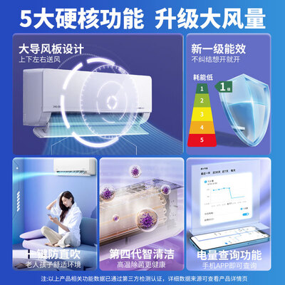 华凌壁挂空调 1.5匹 35HL1pro值得手入吗（华凌空调属于哪个品牌）-图片3