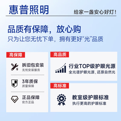 惠普全光谱三头餐厅吊灯怎么样（惠普餐厅吊灯怎么拆）-图片2