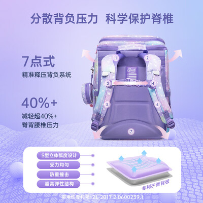 Gmt for kids 寻梦独角兽 护脊书包 22L 1-5年级体验效果好吗（护脊书包哪款好）