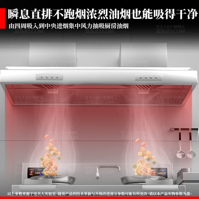 油烟机史密斯好吗（史夫人油烟机1700瓦双电机商用一体机油烟净化器到底如何,值得入手吗）-图片1