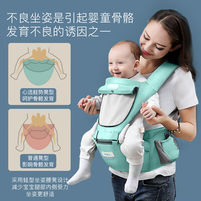南极人婴儿床质量怎么样（南极人多功能婴儿背带 3D蜂巢透气款背带腰凳是否值得入手）-图片2