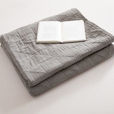 無印良品 全棉针织毯 MUJI-TZ23-08