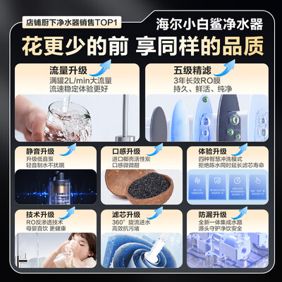 海尔 小白鲨净水器过滤器和哪个通用(海尔 小白鲨净水器过滤器质量如何)-图片2
