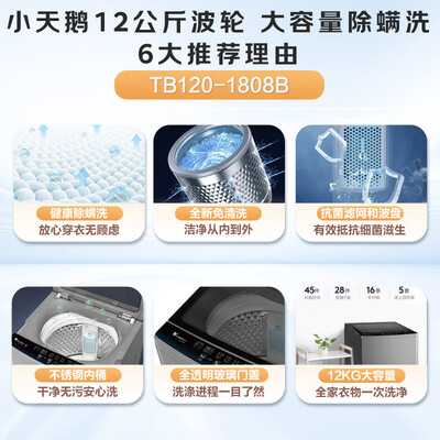小天鹅12公斤全自动波轮洗衣机质量烂不烂（小天鹅洗衣机怎么操作教程视频）-图片3