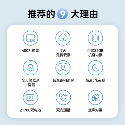 海雀400万可视门铃 智能电子猫眼怎么样(海雀可视门铃怎么改封面)
