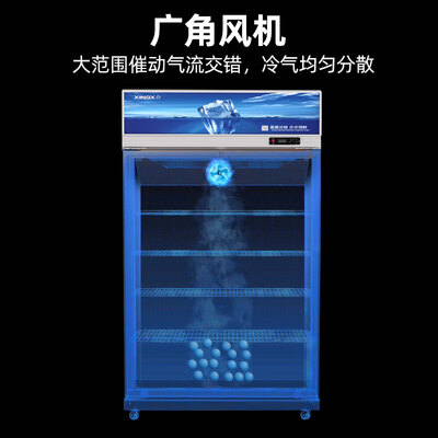 星星530L双开门展示柜风直冷立式冰柜测评看真相(星星立式冰柜怎么调温度)