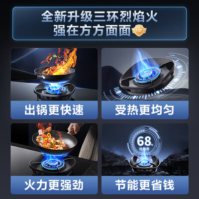 华帝油烟机和灶具一套多少钱（华帝小飞翼油烟机K6燃气灶套装烟机灶具测评看真相）-图片3