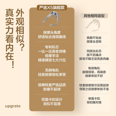 网易严选X5肩颈按摩披肩按摩器质量烂不烂（网易严选按摩器与海尔质量哪个好）-图片5