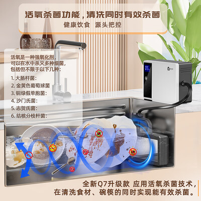 爱妈邦便携洗碗机怎么样（爱妈邦 Q7-400H 超声波洗碗机水槽洗碗机评测说真相）-图片6