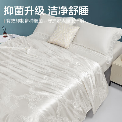 博洋家纺的蚕丝被好不好（博洋家纺 络瑶白 蚕丝春秋被 150×210cm蚕丝被体验效果好吗）-图片2
