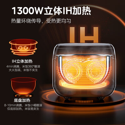 美的 4L IH电饭煲 家用多功能电饭锅体验效果好吗（美的电饭煲预约功能怎么算时间）-图片2