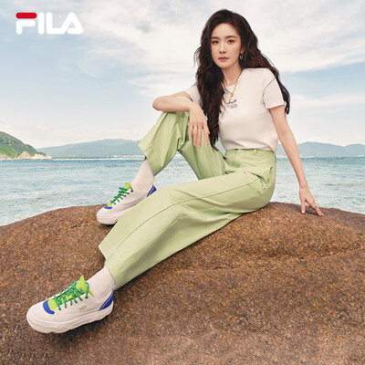 FILA ROCK岩石鞋 白蓝MD38帆布鞋质量烂不烂（斐乐帆布鞋哪款好看耐穿）-图片4