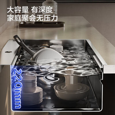 九牧不锈钢水槽怎么样（九牧飞雨瀑布水槽304不锈钢单槽78X48厨房水槽评测说真相）-图片5