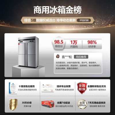 德玛仕冰柜好还是星星冰柜好（德玛仕900L四门冰柜商用冷藏立式冰柜好不好）