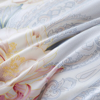 富安娜  纯棉四件套-晨曦若梦 被套203*229cm 2.8kg