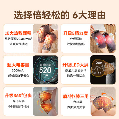 倍轻松按摩仪好吗（倍轻松膝盖按摩仪器X2电热护膝质量烂不烂）-图片3