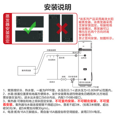 海尔空气能热水器各型号区别(海尔TD1 200升平板式空气能热水器空气能热泵好不好)-图片3