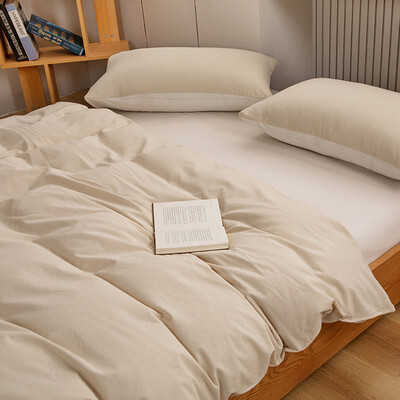 無印良品 水洗四件套 MUJI-TJ22-68 简单条纹