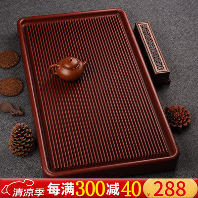 德国电木茶盘32支大号家用排水茶台到底如何,值得入手吗（从简电木茶盘怎么样）-图片2