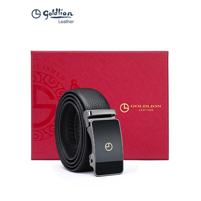 金利来 男式自动扣皮带 FAY093136-711 黑色