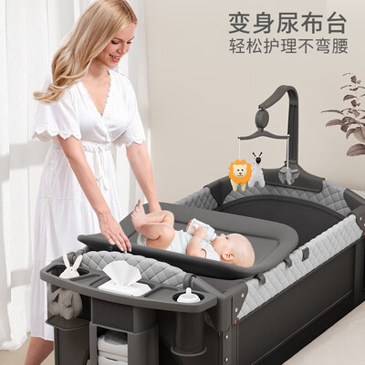 优乐博 ULOP 多功能折叠婴儿床评测说真相（优乐博婴儿床属于什么档次）