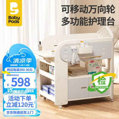 婴儿护理台哪个牌子好（babypods多功能婴儿护理台婴儿床值得手入吗）-图片1