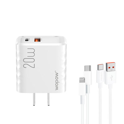 沃品（WOPOW）20W快充充电器套装  Q61