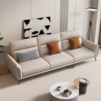 中派 3.1米 真皮沙发测评看真相（中派沙发怎么样）-图片1