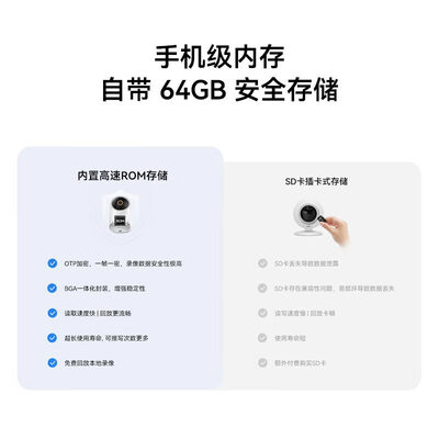 华为智选升级3K 500万超高清手机远程智能监控摄像头
