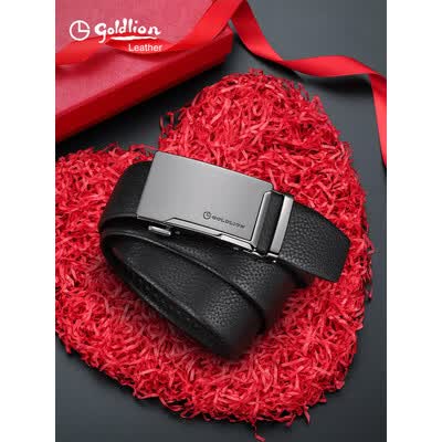 金利来 男式自动扣皮带 FAY021054-711Z 黑色