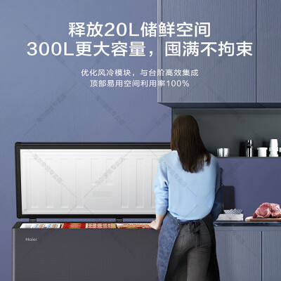 海尔冰柜系列和价格200升（海尔 BC/BD-300WGHEC单门冰柜冷冻柜质量烂不烂）-图片2