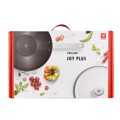 双立人 Joy Plus 系列30cm不锈钢炒锅 彩盒包装 66901-030-922