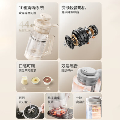 美的破壁机 Midea MJ-FC03 安睡低音家用豆浆机质量烂不烂(美的破壁机海拔测试怎么做)-图片5
