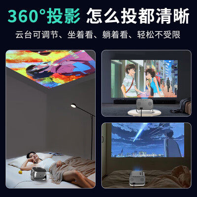 投影仪哪种3d效果好（SANSUI Y1投影仪 家用超高清迷你投影机影院质量烂不烂）-图片1