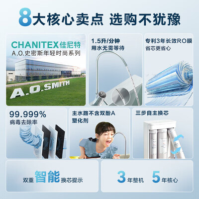 史密斯 大白1500P反渗透净水器厨下式到底如何,值得入手吗（史密斯净水器和安吉尔净水器哪个好）-图片4