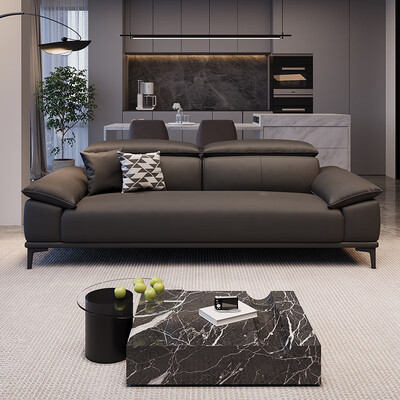 宜家的皮沙发质量怎么样（宜私享真皮沙发 3.4米 极简现代皮艺沙发质量如何）