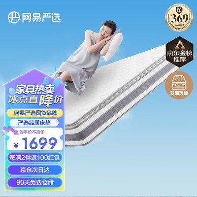 8h和网易严选乳胶枕（网易严选乳胶床垫奢睡款席梦思床垫质量如何）-图片1