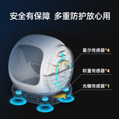 空气萝卜全自动猫砂盆大头测评看真相（空气萝卜猫砂盆怎么样）-图片5